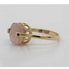 Ringe CH.ABRAMOWICZ | Ring Gelbgold 375 9 Karat Facettierter Rosenquartz Edelstein