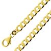 Halskette CH.ABRAMOWICZ | Panzerkette/Armband Gelbgold 333 8 Karat Massiv Cuban Link Chain