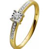 Ringe CH.ABRAMOWICZ | Ring Gelbgold 585 14 Karat 13 Brillanten 0,12Ct W/Si