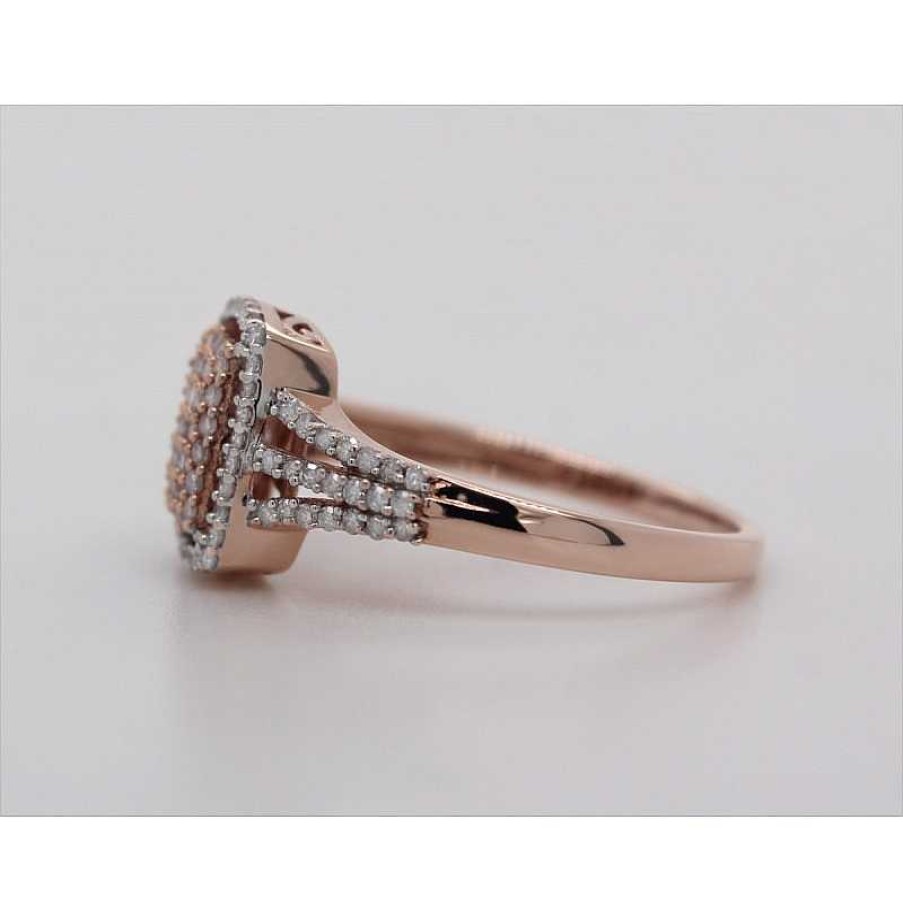 Ringe CH.ABRAMOWICZ | Brillantring Wei /Rosegold 375 107 Brillanten 0,50Ct.W/I1-2 Antik