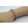 Armband CH.ABRAMOWICZ | Tennisarmband Silber 925 Lila Amethyst Edelsteine Rhodiniert