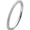 Ringe CH.ABRAMOWICZ | Memoire Ring Wei Gold 585 14 Karat 15 Diamanten 0,12Ct Tw/Vsi