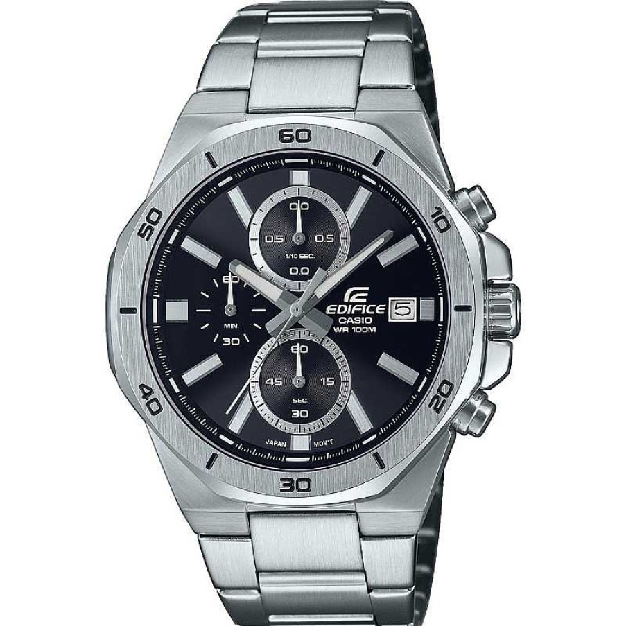 Uhren Casio | Edifice Efv-640D-1Avuef Classic Herrenuhr Chronograph 10Atm