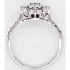 Ringe CH.ABRAMOWICZ | Ring Wei Gold 585 74 Diamanten 3 Baguette Diamanten 0,33Ct W/Si