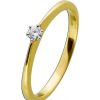 Ringe CH.ABRAMOWICZ | Diamant Solit R Ring Gelbgold 5851 Brillant 0,08Ct Tw/Vsi