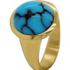 Ringe CH.ABRAMOWICZ | Edelstein Ring Gelbgold 750 1 T Rkis Edelstein Cabochon 4,70Ct