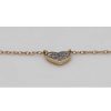 Halskette CH.ABRAMOWICZ | Singapurherzkette Gelbgold 585 14Karat Mit 18 Diamanten W/Si 0,05Ct