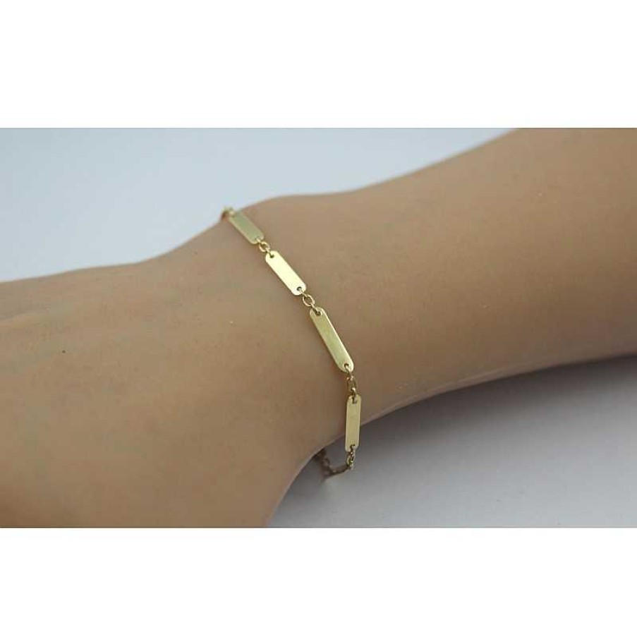 Armband CH.ABRAMOWICZ | Pl Ttchen Armband Gelbgold333 Poliert