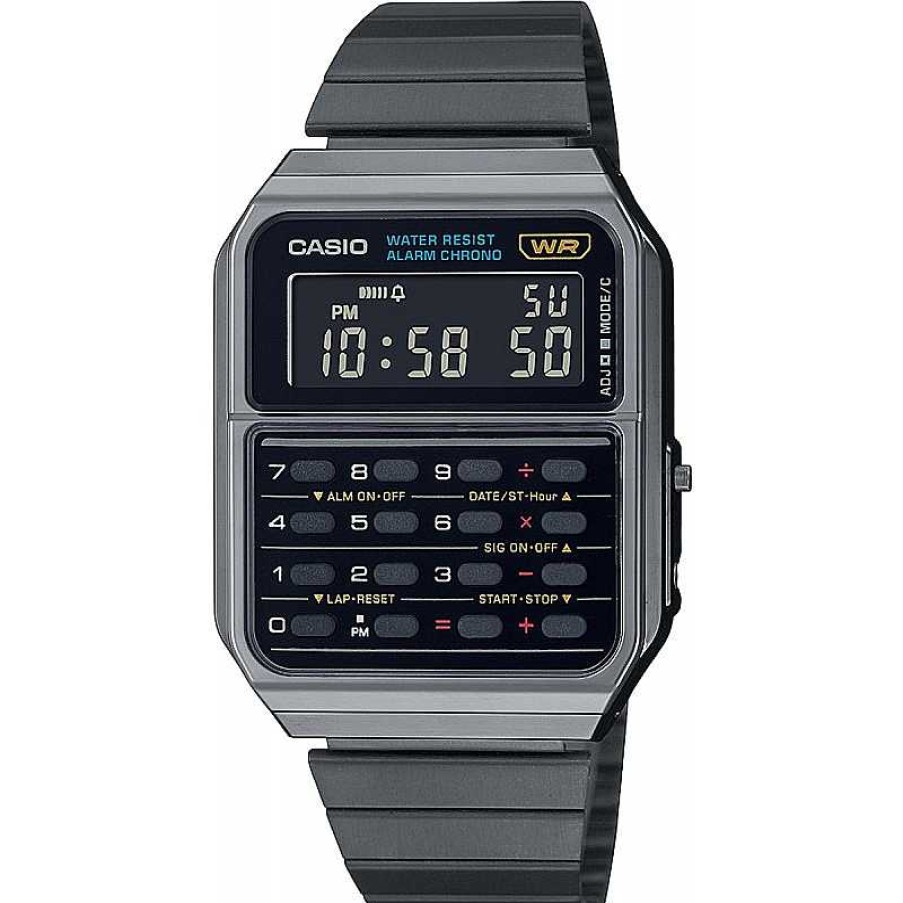 Uhren Casio | Casio Vintage Edgy Ca-500Wegg-1Bef Herrenuhr Digital