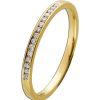 Ringe CH.ABRAMOWICZ | Memoire Ring Gelbgold 585 14 Karat 15 Diamanten 0,11Ct Tw/Vsi