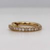 Ohrringe CH.ABRAMOWICZ | Diamant Creolen Gelbgold 750 28 Diamanten 0,33Ct W/Si