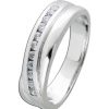 Ringe CH.ABRAMOWICZ | Wei Er Zirkonia Ring Silber 925 Zirkonia Schmuck Damenring