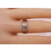 Ringe CH.ABRAMOWICZ | Solit R Ring Wei /Rosegold 585 1Diamant 0,02Ct Tw/Vvsi