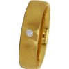 Ringe CH.ABRAMOWICZ | Brillantring Ring Gelbgold 585 1Diamant Brillantschliff 0,03Ct Tw/Vsi