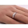 Ringe CH.ABRAMOWICZ | Diamantring Memoire Wei Gold 585 14 Karat 1 Brillant 0,25Ct Tw/Si