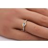 Ringe CH.ABRAMOWICZ | Blautopasring Sterling Silber 925 Gelb Vergoldet Diamanten