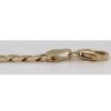 Halskette CH.ABRAMOWICZ | Panzerkette/Armband Gelbgold 333 8 Karat Massiv Cuban Link Chain