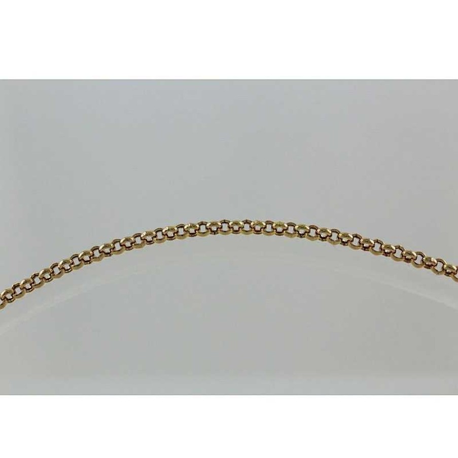 Halskette UNO A ERRE | Unoaerre Erbskette/Armband 2,8Mm Gelbgold 375 9 Karat Halbmassiv Poliert