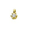 Kettenanh Nger CH.ABRAMOWICZ | Diamant Anh Nger Solit R 0,25Ct W/Si Gold585 14 Karat Krappenfassung