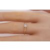 Ringe CH.ABRAMOWICZ | Ring Gelbgold 585 14 Karat 11 Diamanten 0,08Ct W/Si