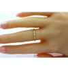 Ringe CH.ABRAMOWICZ | Ring Gelbgold 585 14 Karat Brillant 0,05Ct W/Si Krappen Fassung