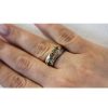 Ringe CH.ABRAMOWICZ | Ring Gelbgold 585 Bunten Edelsteine 2 Wei En Diamanten 0,01Ct W/P