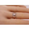 Ringe CH.ABRAMOWICZ | Designer Ring Wei /Rosegold 585 1Diamant 0,05Ct Tw/Vvsi