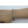 Armband CH.ABRAMOWICZ | Designer Armband Sterling Silber 925 Anker Erbs Muster Unsichtbarer Verschluss