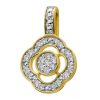 Kettenanh Nger CH.ABRAMOWICZ | Brillant Anh Nger Gelbgold 585 23 Brillanten 0,09Ct W/Si