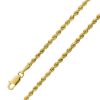 Armband UNO A ERRE | Uno A Erre Kordelarmband 2,1Mm Gold 375 18Cm