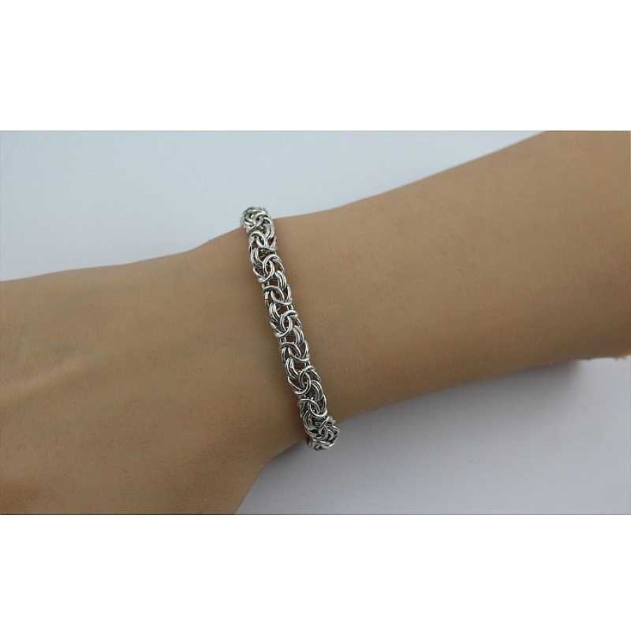 Armband CH.ABRAMOWICZ | L Wenkopf Armband K Nigskette Silber 925 Teilsrose Vergoldet