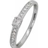 Ringe CH.ABRAMOWICZ | Ring Wei Gold 585 14 Karat 13 Diamanten Total 0,10Ct W/Si