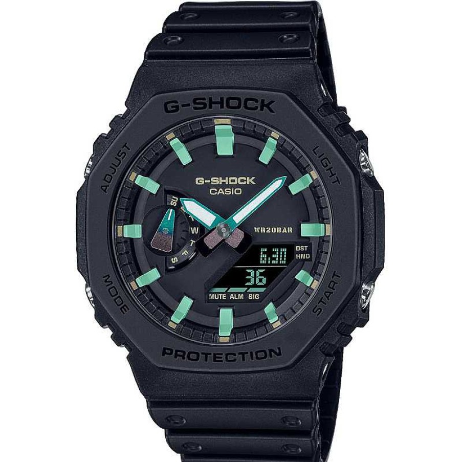 Uhren Casio | G-Shock Ga-2100Rc-1Aer Herren Armbanduhr 20Atm