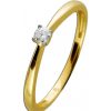 Ringe CH.ABRAMOWICZ | Solit R Ring Gelbgold 585 14 Karat 1 Brillant 0,08Ct W/Si