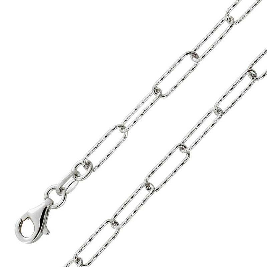 Armband CH.ABRAMOWICZ | Paperclip Armband Sterling Silber925 Rhodiniert Diamantiert