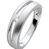 Ringe CH.ABRAMOWICZ | Silber Zirkoniaring Wei Silber 925 Damenschmuck