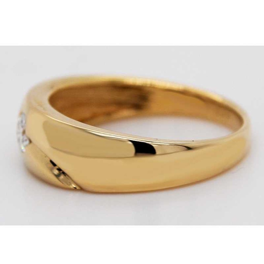 Ringe CH.ABRAMOWICZ | Solit Rring Gelbgold 585 Diamant Solit R 0.25Ct. Tw Lupenrein