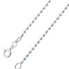 Halskette UNO A ERRE | Uno A Erre Kugelkette Herrenkette Halskette Collier Silberkette Silber Sterling 925 Massiv Poliert 2Mm