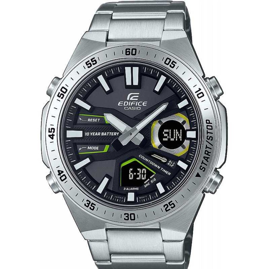 Uhren Casio | Edifice Uhr Efv-C110D-1A3Vef Herrenuhr Edelstahl