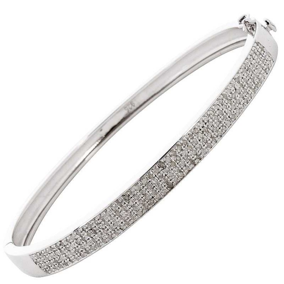 Armband CH.ABRAMOWICZ | Diamant Armreif 2,0Ct Diamanten Silber 925 Brillantarmreif Edelsteine