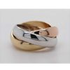 Ringe CH.ABRAMOWICZ | Trinity Tricolor Ring 585 14 Karat Gelbgold Wei Gold Rosegold Massiv