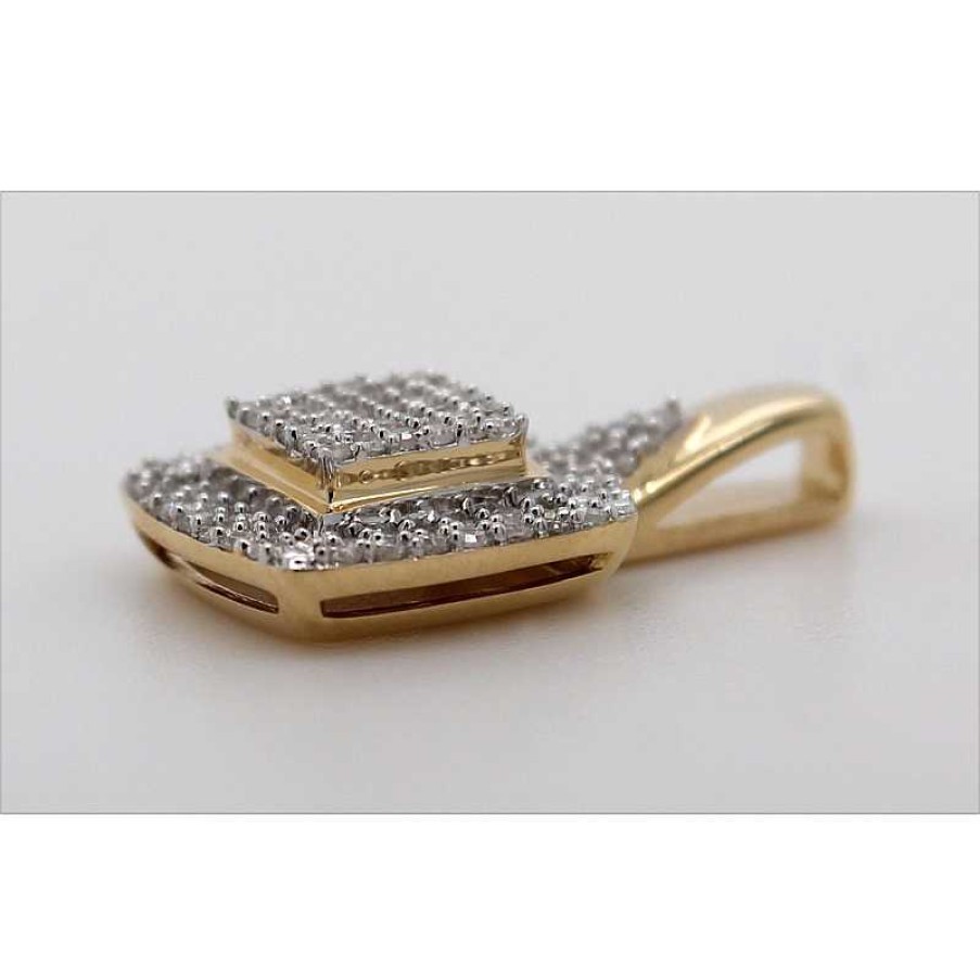 Kettenanh Nger CH.ABRAMOWICZ | Diamant Anh Nger Gelbgold 585 14 Karat 70 Diamanten 0,25Ct W/Si