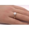 Ringe CH.ABRAMOWICZ | Ring Gelbgold 585 14 Karat 16 Brillanten 0,25Ct W/Si