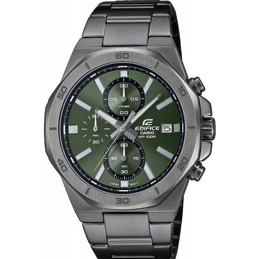 Uhren Casio | Edifice Efv-640Dc-3Avuef Classic Herrenuhr Chronograph 10Atm