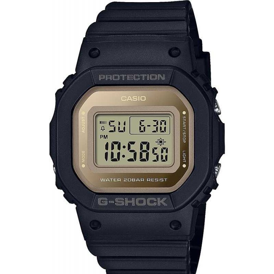 Uhren Casio | G-Shock Uhr Gmd-S5600-1Er Schwarz Gold