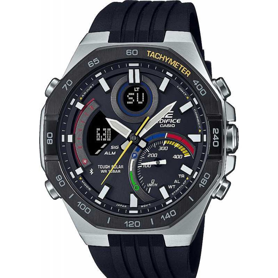 Uhren Casio | Edifice Uhr Ecb-950Mp-1Aef Herrenuhr Chronograph Solar 10Atm