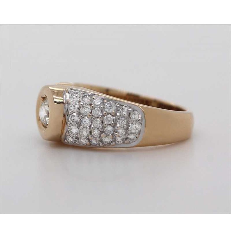 Ringe CH.ABRAMOWICZ | Brillantring Gelbgold 585 53 Brillanten 1,00Ct Lupenrein