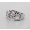 Ringe CH.ABRAMOWICZ | Ring Silber 925 Poliert Rhodiniert Panzerkettendesign