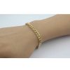 Armband UNO A ERRE | Uno A Erre Panzerarmband Gelbgold 585 14 Karat Halbmassiv