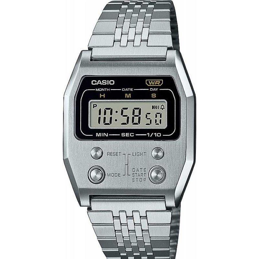 Uhren Casio | Casio Vintage Edgy A1100D-1Ef Herrenuhr Digital